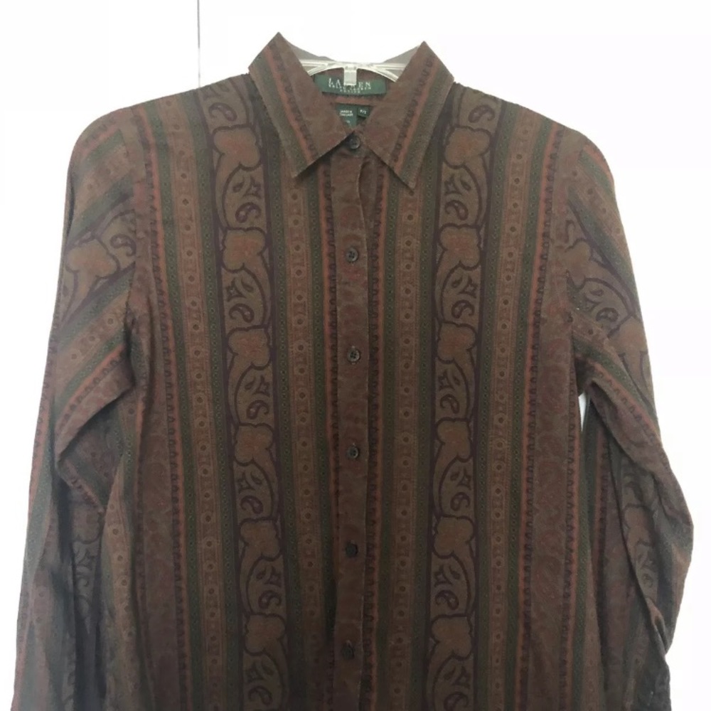 Ralph Lauren Paisley Polo